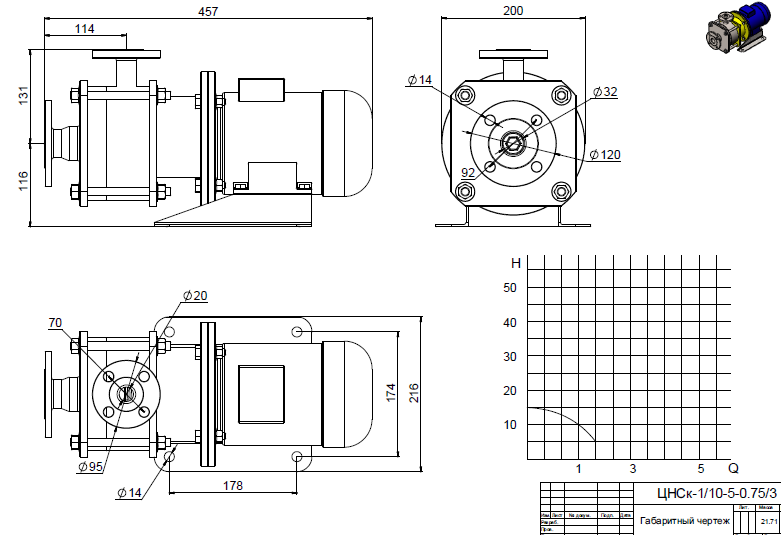 НАСОС цнск 1 10